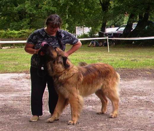 Amélie à Bannac en 2007