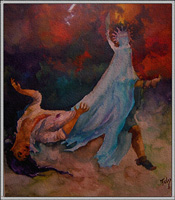 Amériques - Encre - Hommage à Goya - Tres de mayo