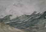 Aquarelle. Sous la Pluie
