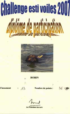 Leonberg Robin, en démo à la Fête de la Mer, à Fécamp en 2007. Leonberg Robin en démo à la Fête de la Mer, à Fécamp en 2007.
